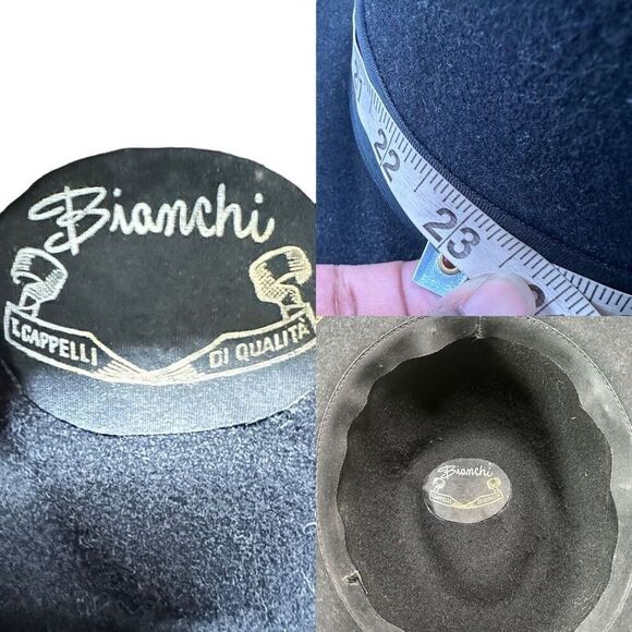 Vintage Bianchi Cappelli Wool Felt Homnurg Hat - Picture 6 of 7